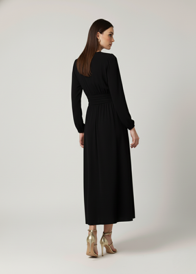 Marc Angelo Midi Dress  MA81344 BLK