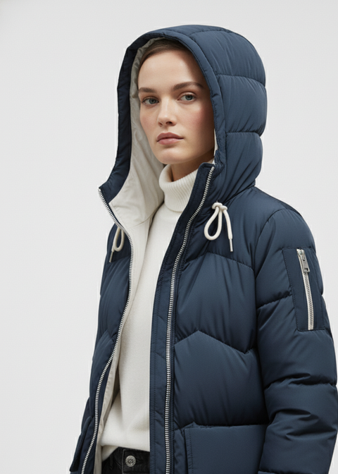 SAINT MAINE PUFFER JACKET SM85507 NAVY