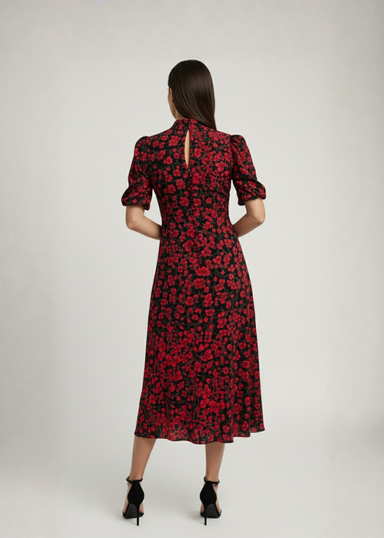 Marc Angelo Midi Dress  MA812943 D355 Red