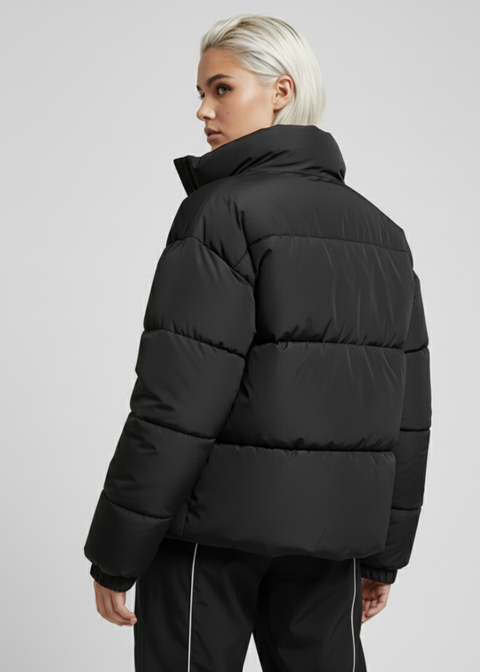 USCO PUFFER JACKET US15540 BLACK