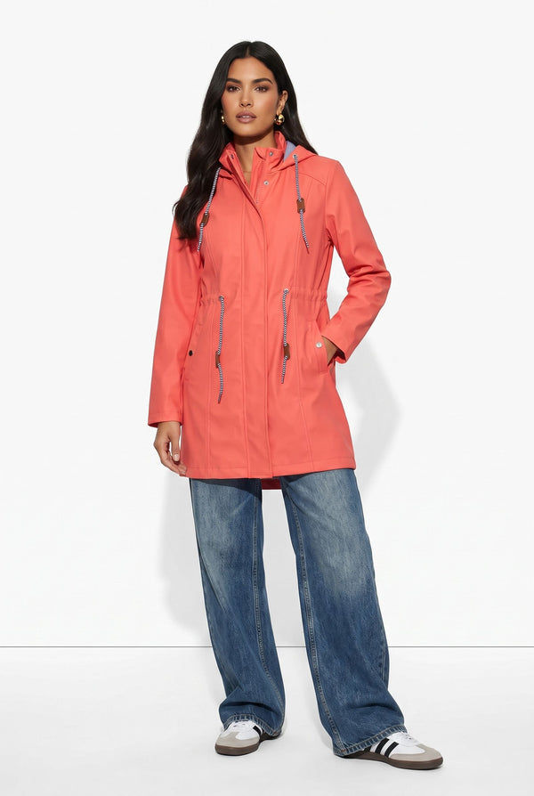 MA25002 RAINCOAT CORAL