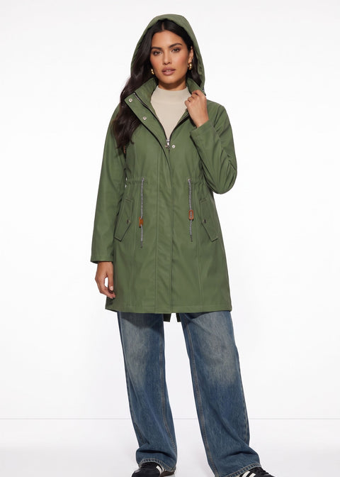 MA25002 RAINCOAT KHAKI