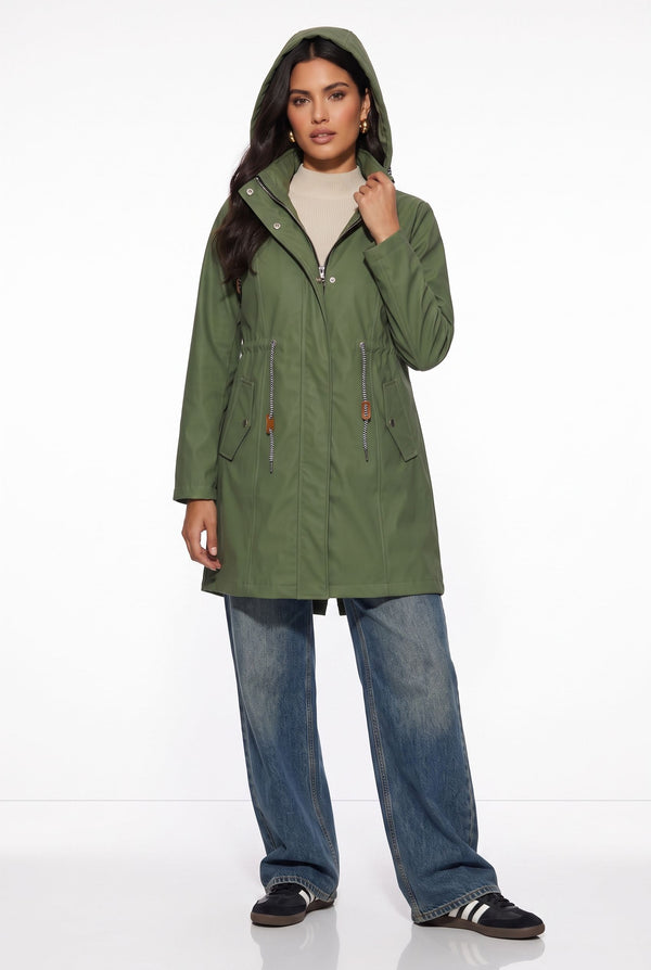 MA25002 RAINCOAT KHAKI