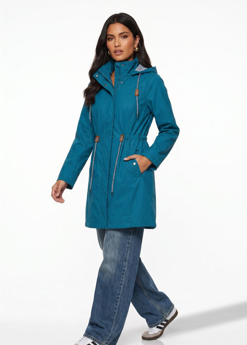 MA25002 RAINCOAT TEAL