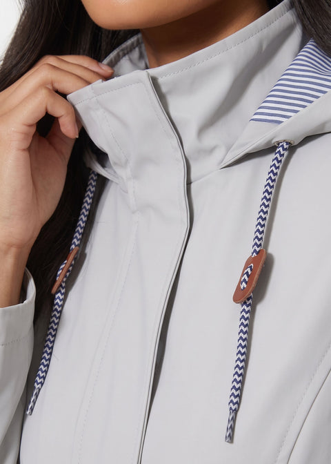 MA25002 RAINCOAT LIGHT GREY