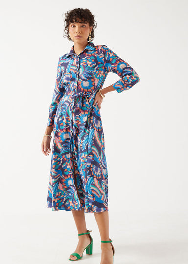 Marc Angelo Shirt Dress MA41147 D208 NVY