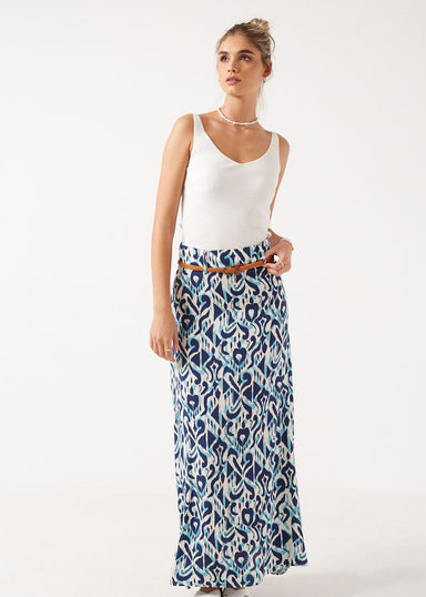 Marc Angelo Long Skirt MA43210 S230 Blue