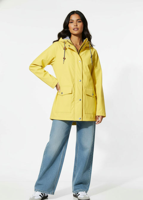 Marc Angelo Raincoat MA497 lemon - Marc Angelo