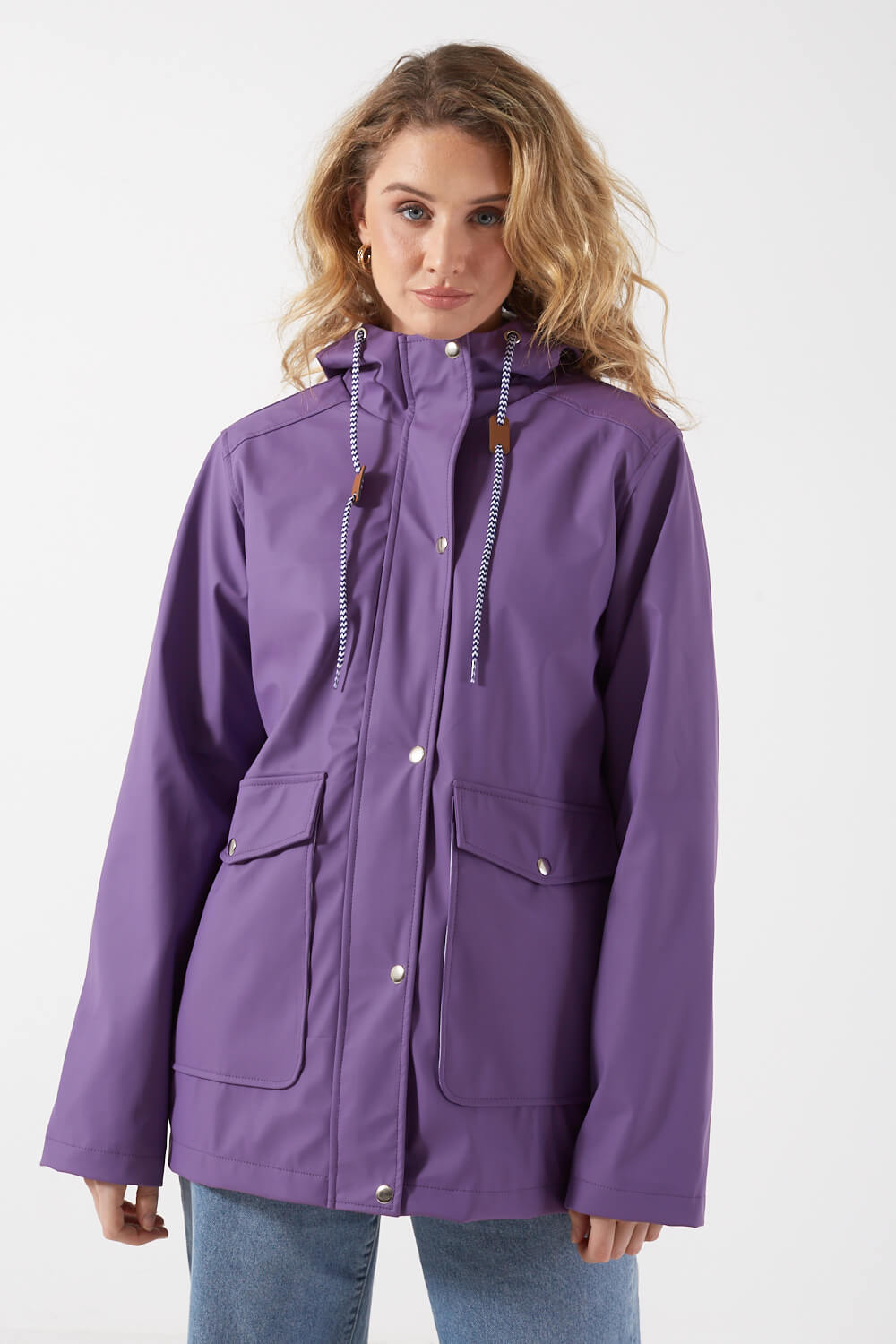 Lilly stripe lined raincoat on sale