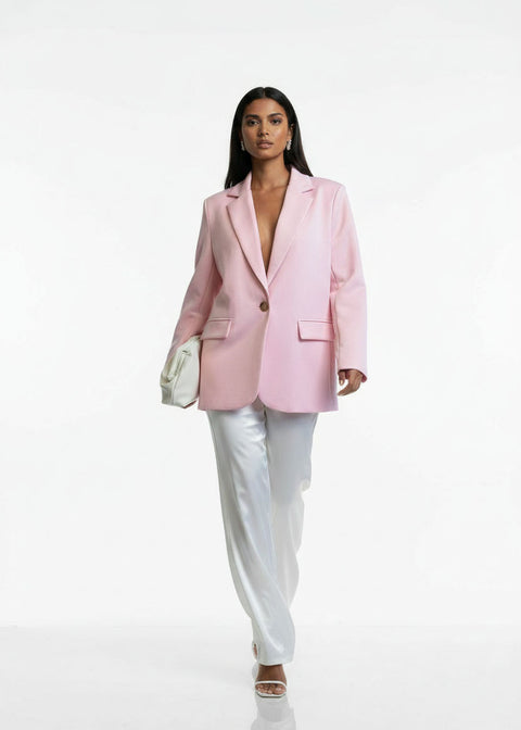 MA5298 MARCANGELO BLAZER IN PINK - Marc Angelo