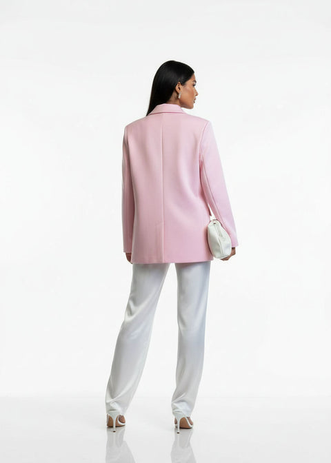 MA5298 MARCANGELO BLAZER IN PINK - Marc Angelo