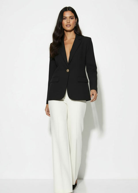 MA5298 MARCANGELO BLAZER IN BLACK - Marc Angelo
