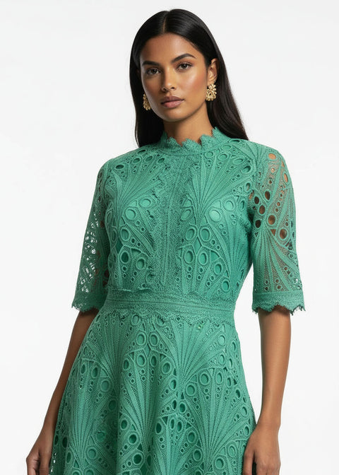 Marc Angelo Lace Dress MA81215-D291 GREEN