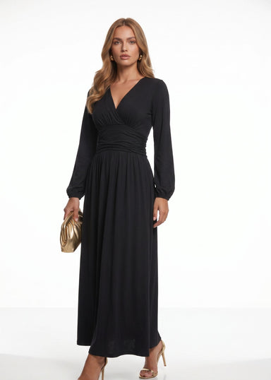 Marc Angelo Midi Dress  MA81344 Black - Marc Angelo