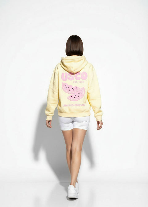 Limited edition - Cloud-99 Hoodie in Yellow - Marc Angelo