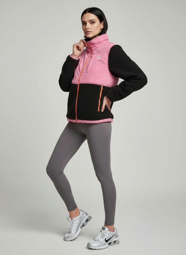 The AeroTherm Fleece in Pink/Black US45538