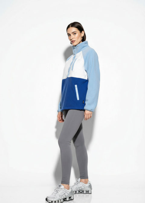 The Alpine Fleece In blue - Marc Angelo