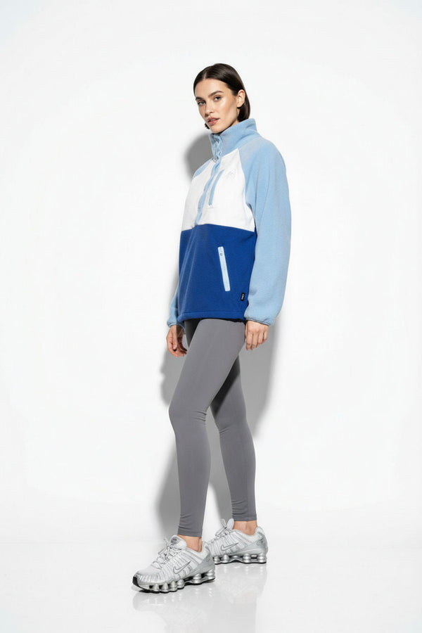 The Alpine Fleece In blue - Marc Angelo