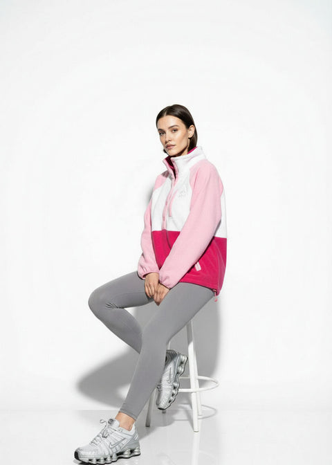 The Alpine Fleece In PINK - Marc Angelo