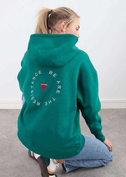 The Resistance Hoodie in Green US45517
