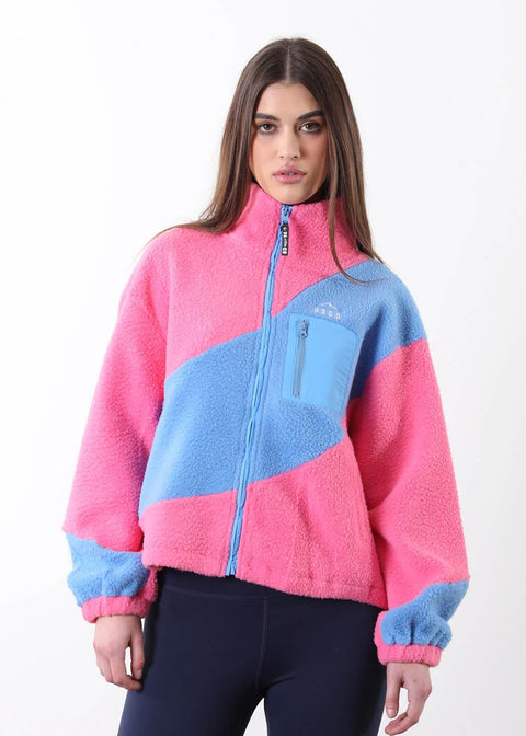 The Vortex Fleece US45528 Blue + Pink