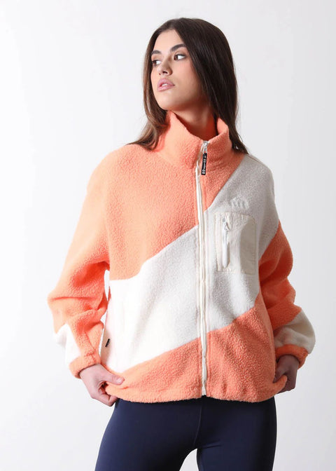 The Vortex Fleece US45528 White + Coral