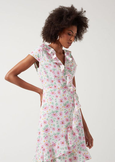 Marc Angelo Cap Sleeve Dress