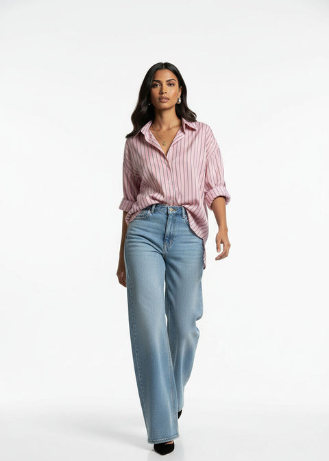 MARCANGELO SHIRT MA19987 PINK - Marc Angelo